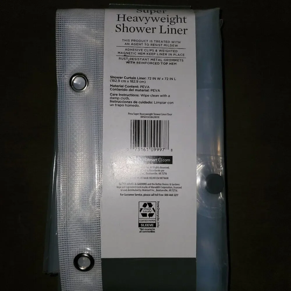 Better Homes & Gardens Shower Curtains || Set of 2
